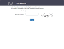 Tablet Screenshot of desinscription.clubdesreductions-info.com